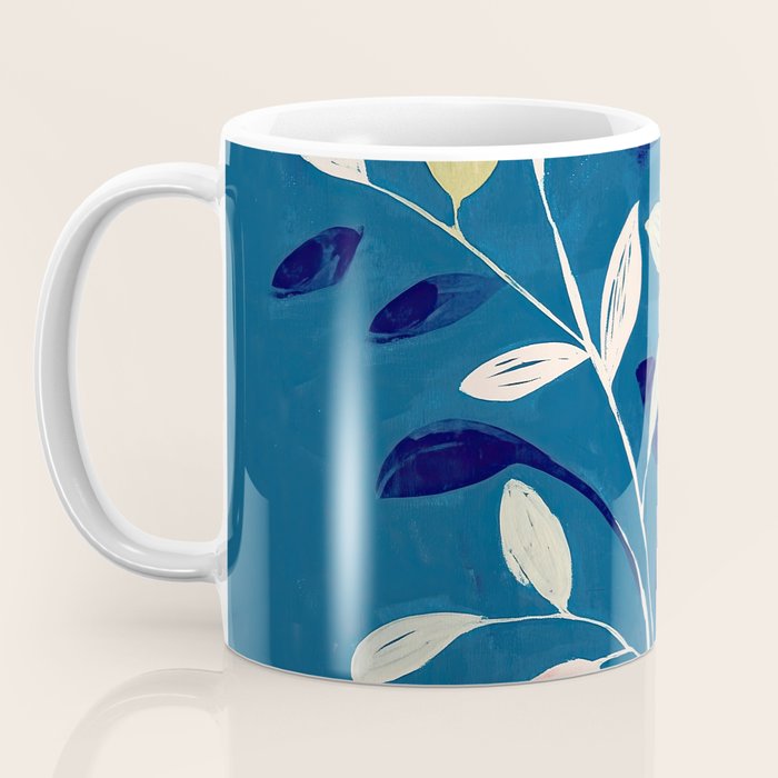 Flowers in a White Vase Coffee Mug Gallery Image 3