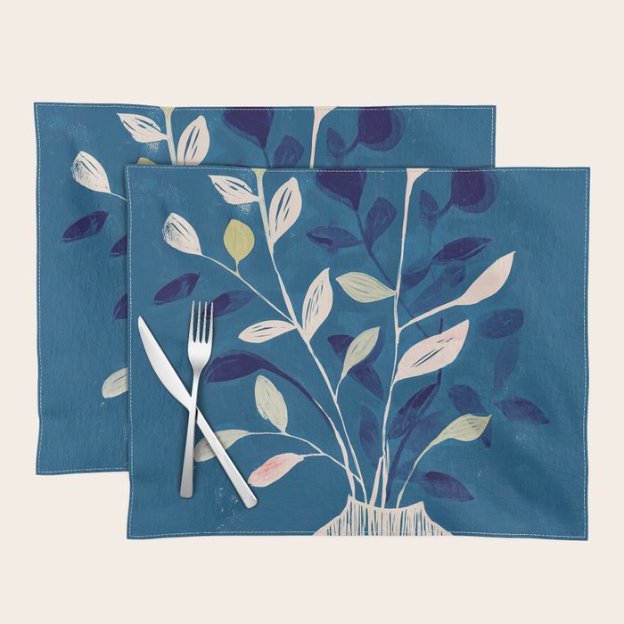 Flowers in a White Vase Placemat Gallery Image 1
