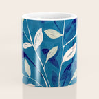 Flowers in a White Vase Coffee Mug Gallery Image 4