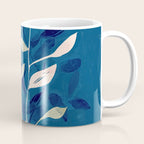 Flowers in a White Vase Coffee Mug Gallery Image 1