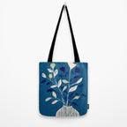 Flowers in a White Vase Tote Bag Gallery Image 2