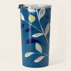 Flowers in a White Vase Travel Mug Gallery Image 3