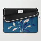 Flowers in a White Vase Laptop Sleeve Gallery Image 2
