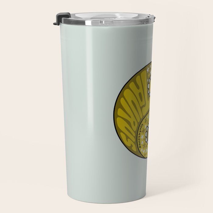Taurus Yin Yang Travel Mug Gallery Image 3