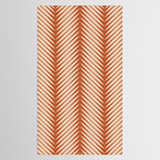 Palm Leaf Pattern - Orange Tablecloth Gallery Image 2