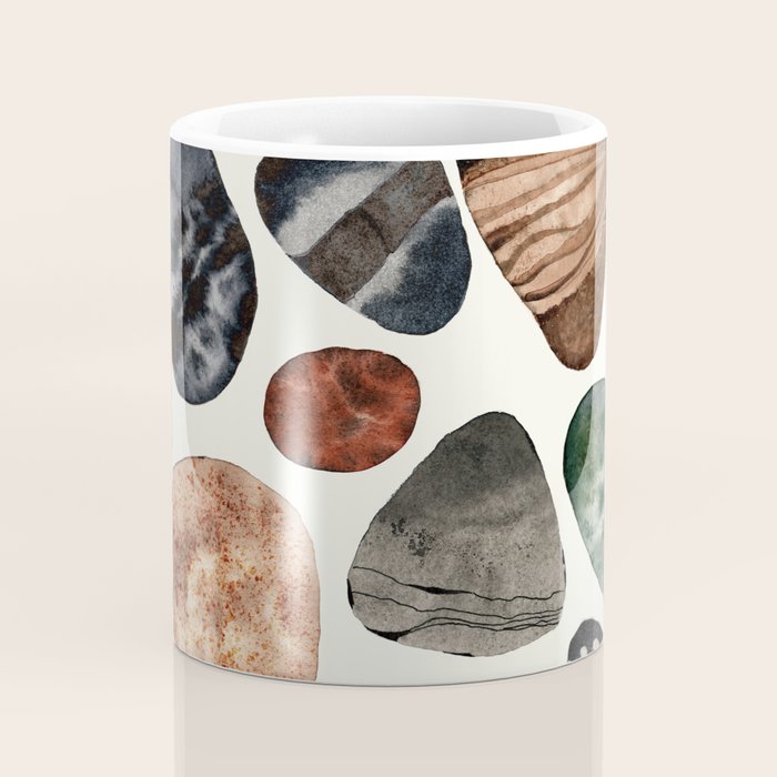  beach pebbles Coffee Mug Gallery Image 4