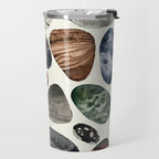 beach pebbles Travel Mug Gallery Image 2