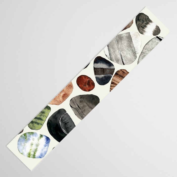  beach pebbles Table Runner Gallery Image 3