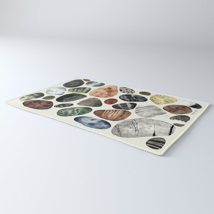  beach pebbles Rug Gallery Image 3