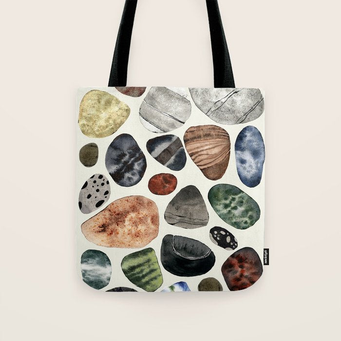  beach pebbles Tote Bag Gallery Image 1