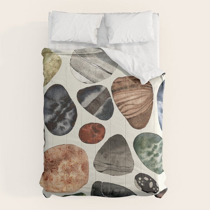  beach pebbles Comforter Gallery Image 6