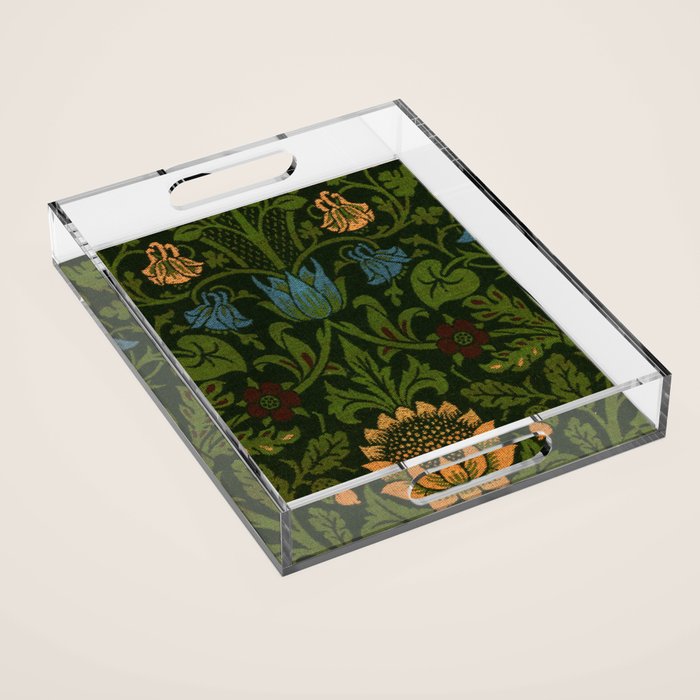 william morris Acrylic Tray Gallery Image 1