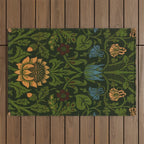william morris Outdoor Rug Gallery Image 1