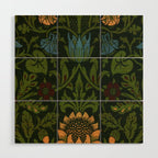 william morris Wood Wall Art Gallery Image 1