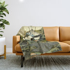 Morning at Sin Ruido Throw Blanket Gallery Image 1