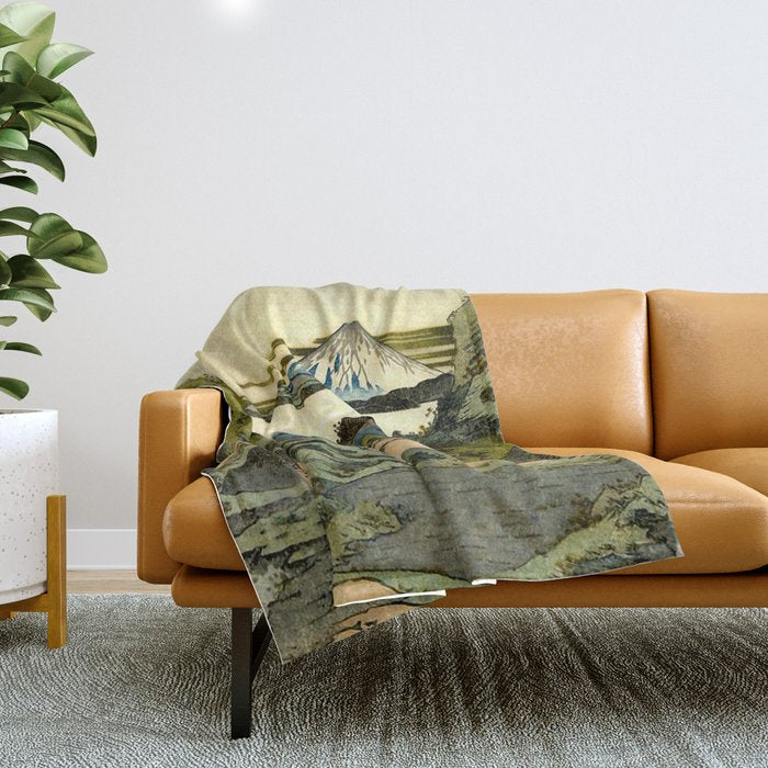 Morning at Sin Ruido Throw Blanket Gallery Image 1