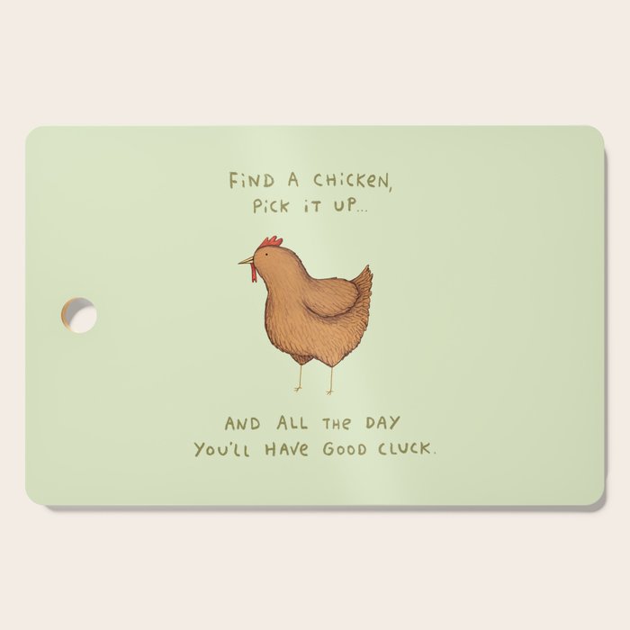 Good Cluck Cutting Board Gallery Image 1