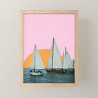 Into the Sunset Mini Art Print Gallery Image 1