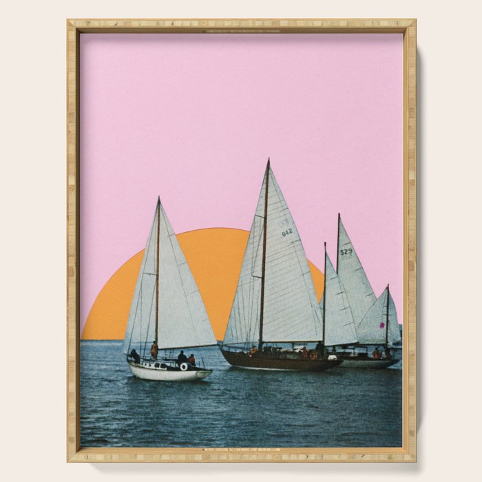 Into the Sunset Serving Tray Gallery Image 1