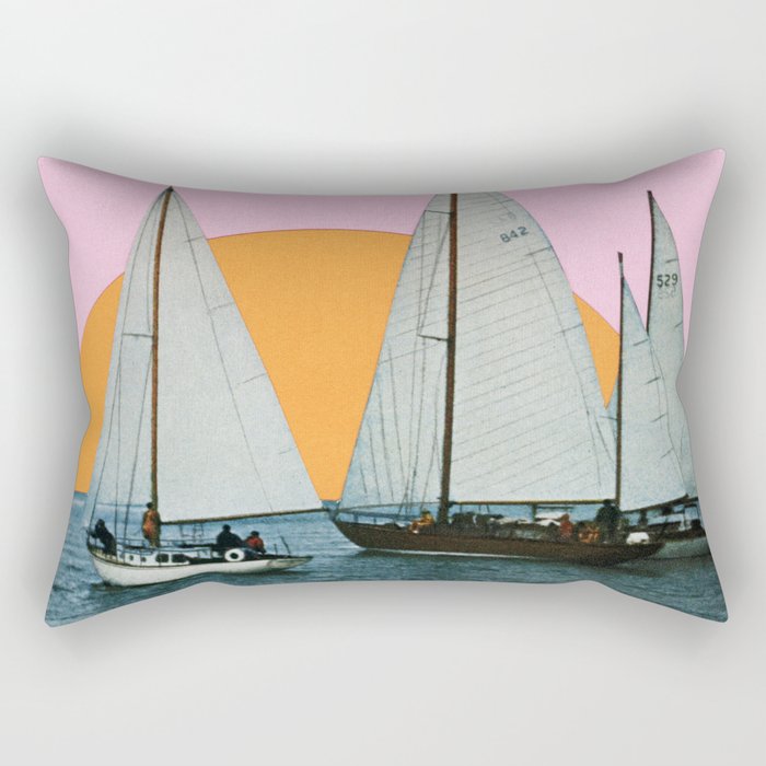 Into the Sunset Rectangular Pillow Gallery Image 2