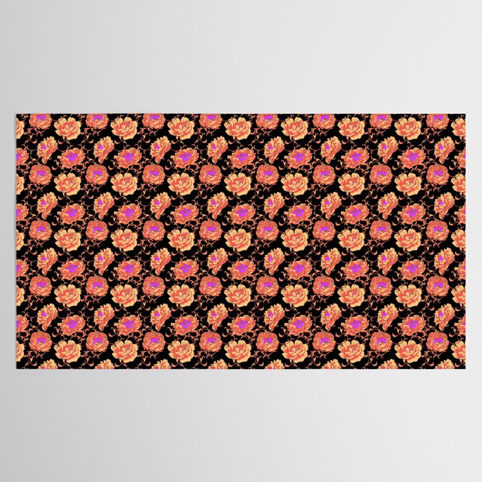 Romantic Vintage Peonies Tablecloth Gallery Image 2