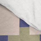 Colorful Patterned Grid II Comforter Gallery Image 4
