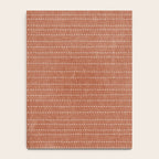 stitched stripes - ginger Notebook Gallery Image 4