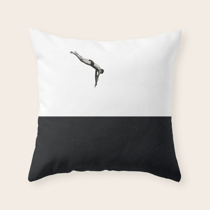 Dive Throw Pillow Gallery Image 6