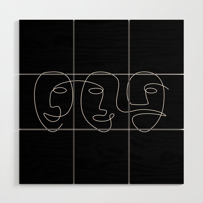 Night In Rio Wood Wall Art Gallery Image 1