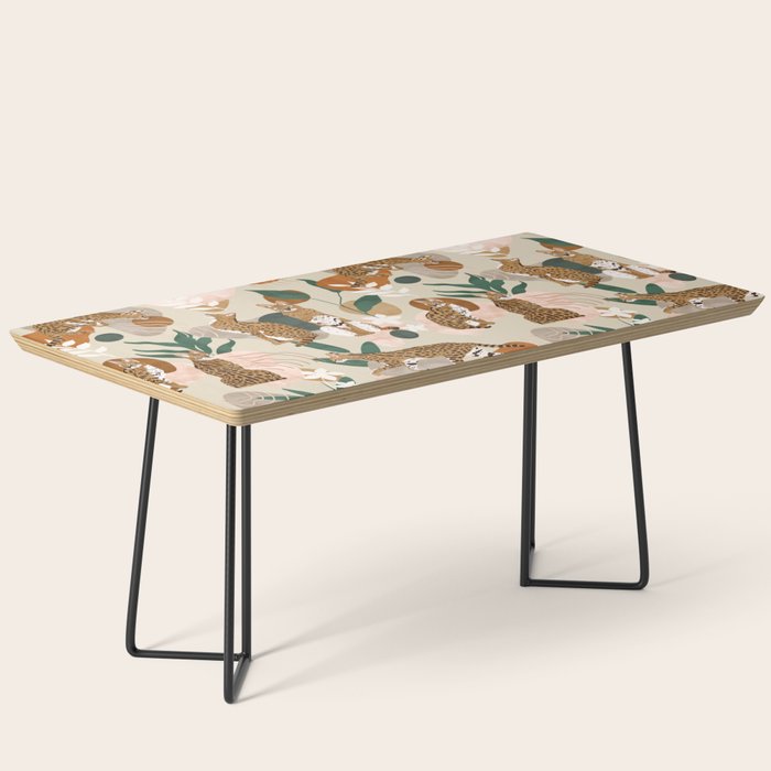 Serval cat abstract nature Coffee Table Gallery Image 1