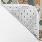 Serval cat abstract nature Bath Mat Gallery Image 2