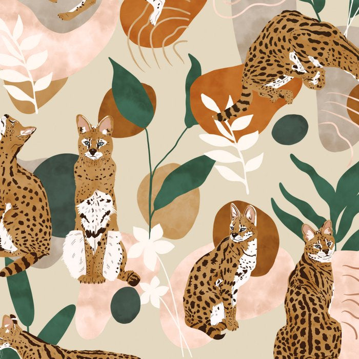 Serval cat abstract nature Coffee Mug Gallery Image 2