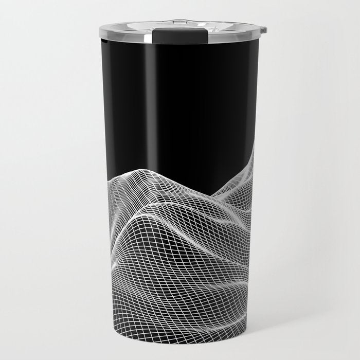 Digital Mountains Travel Mug Gallery Image 1