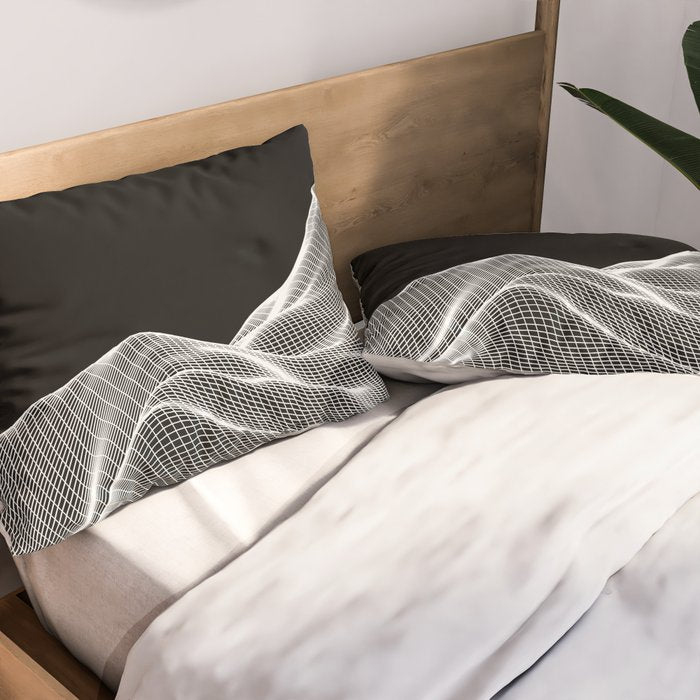 Digital Mountains Pillow Sham Gallery Image 2
