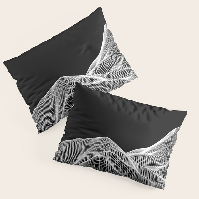 Digital Mountains Pillow Sham Gallery Image 3