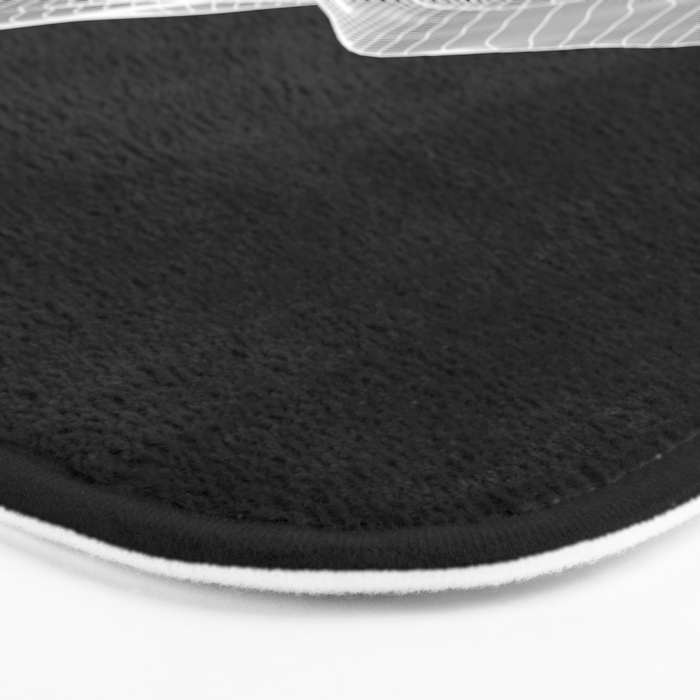 Digital Mountains Bath Mat Gallery Image 3