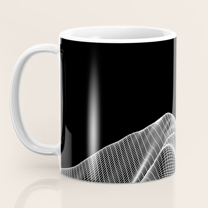 Digital Mountains Coffee Mug Gallery Image 3