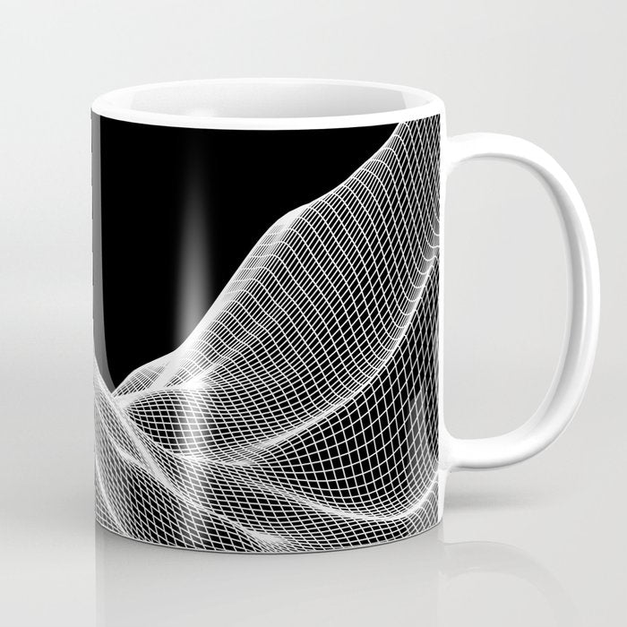 Digital Mountains Coffee Mug Gallery Image 1