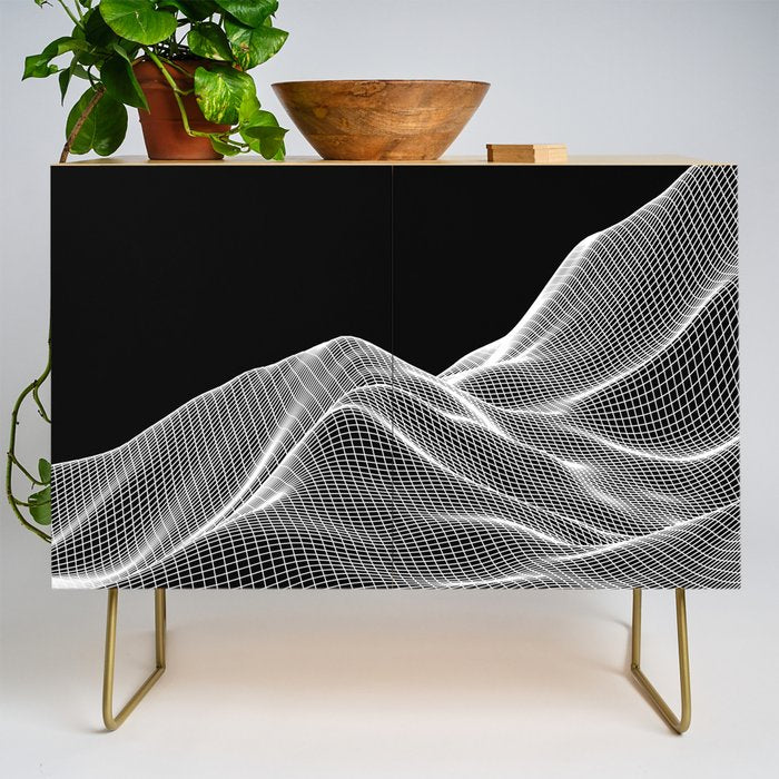Digital Mountains Credenza Gallery Image 1
