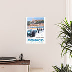 1966 MONACO Grand Prix Racing Poster Poster Gallery Image 2