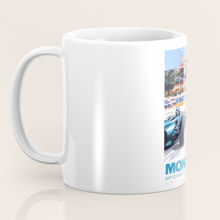 1966 MONACO Grand Prix Racing Poster Coffee Mug Gallery Image 3