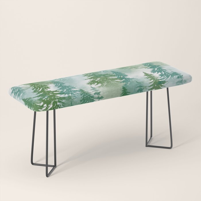 Pine Forest Blue Shade Bench Gallery Image 1