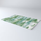 Pine Forest Blue Shade Rug Gallery Image 3
