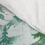 Pine Forest Blue Shade Comforter Gallery Image 4