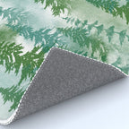 Pine Forest Blue Shade Rug Gallery Image 4
