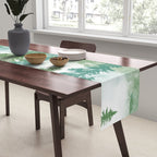 Pine Forest Blue Shade Table Runner Gallery Image 2