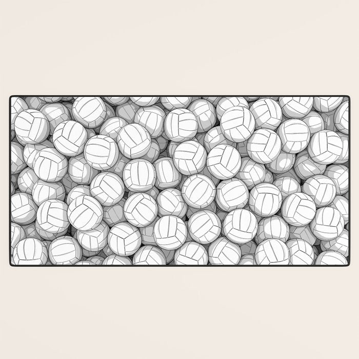 All I Want To Do Is Volleyball Desk Mat Gallery Image 3