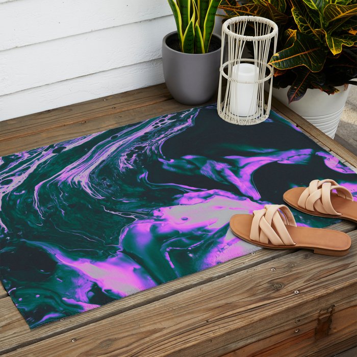 TRAIN OF THOUGHT Outdoor Rug Gallery Image 2