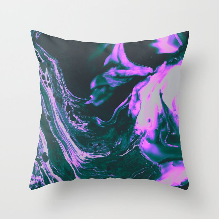 TRAIN OF THOUGHT Throw Pillow Gallery Image 1