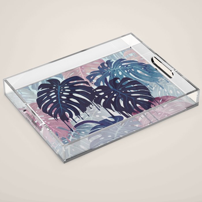 Monstera Melt Acrylic Tray Gallery Image 1